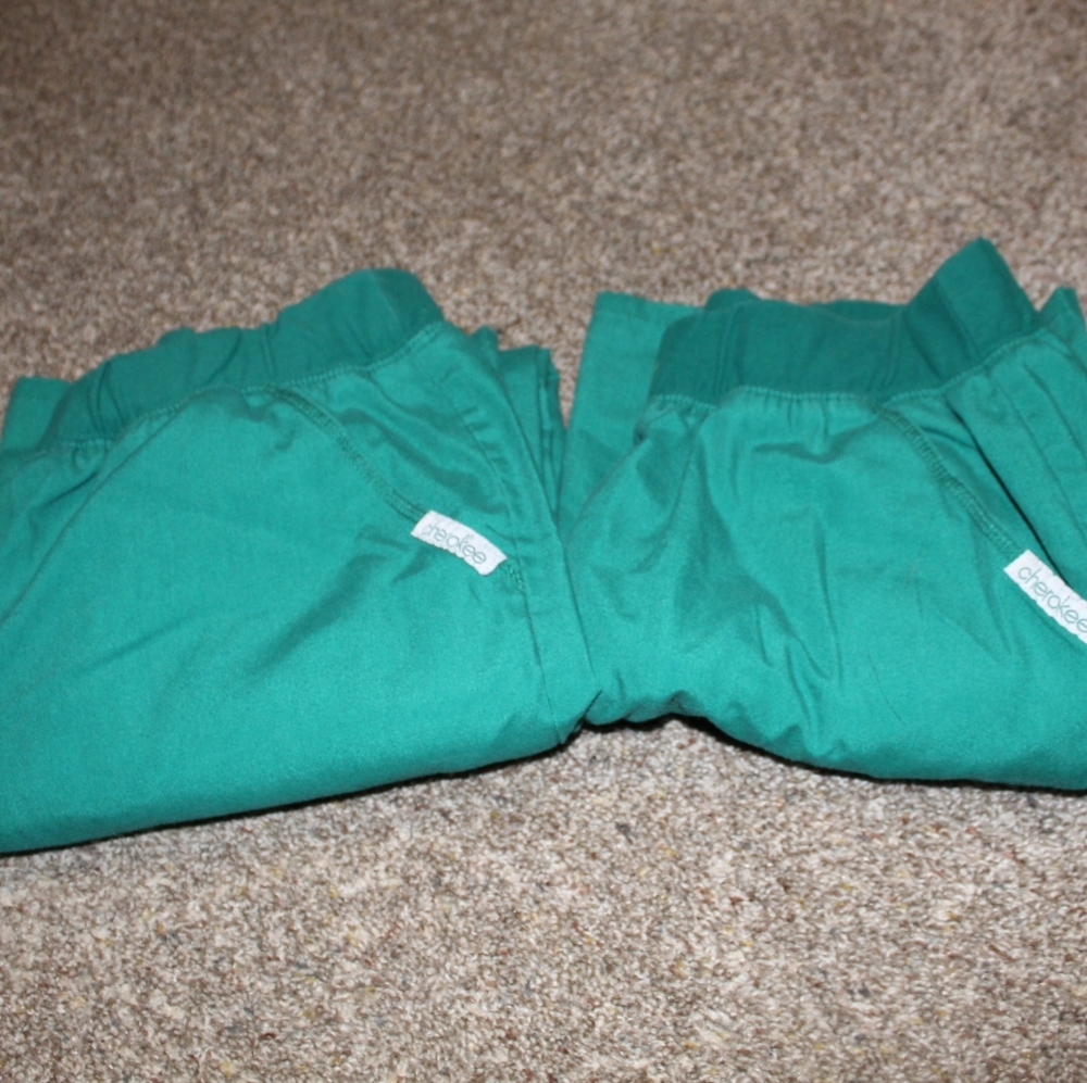 2 pairs of cherokee scrub pants